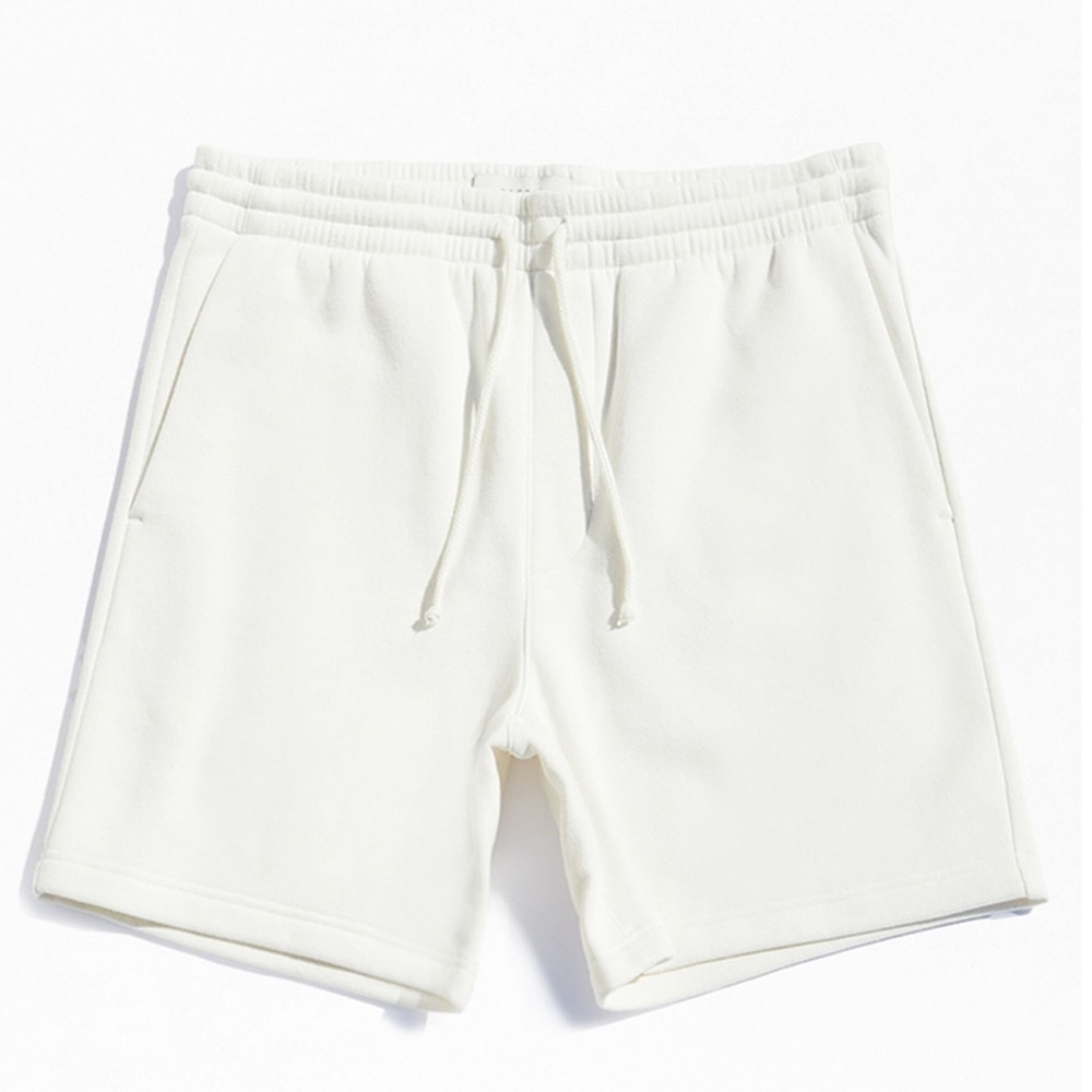 PacSun Fleece Cream Sweat Shorts